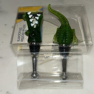 Glass Gator Bottle Stoppers